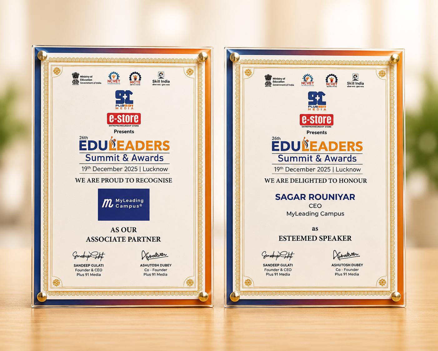 EduLeaders Summit & Awards 2025 — Associate Partner & Esteemed Speaker